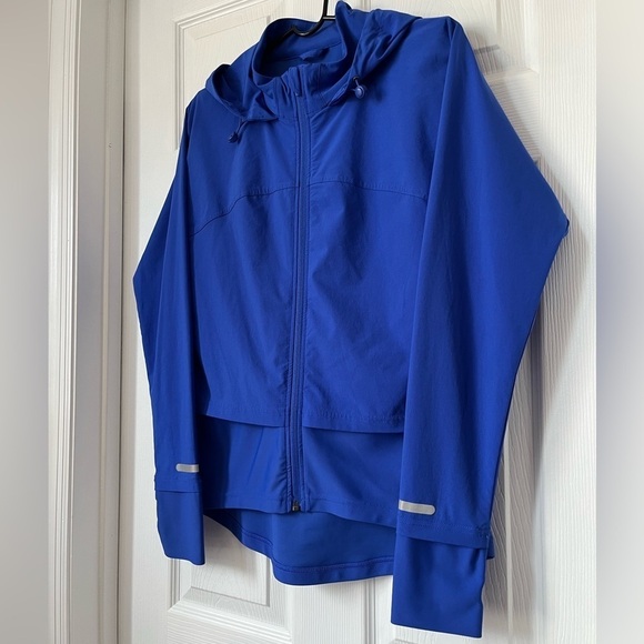 SWEATY BETTY Fast Track Running Jacket royal blue hoodie size S - Picture 11 of 11